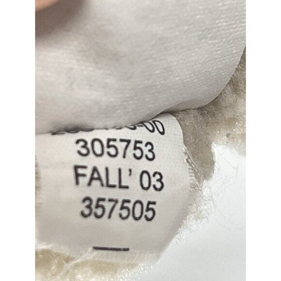 Vintage Y2K Mens GAP Corduroy Shearling Bomber Jacket Sz XXL Olive Green Preppy - Picture 6 of 7